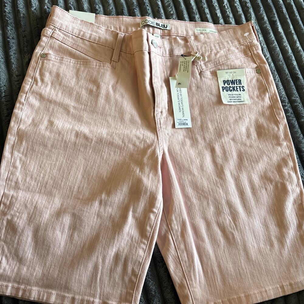 Code Bleu SoHo Classic Rise Size 12 Color Silver Pink MSRP $44